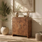 Curved 2-Door Cabinet