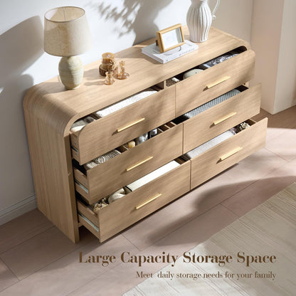 Curved 6 + 2 Drawer Set