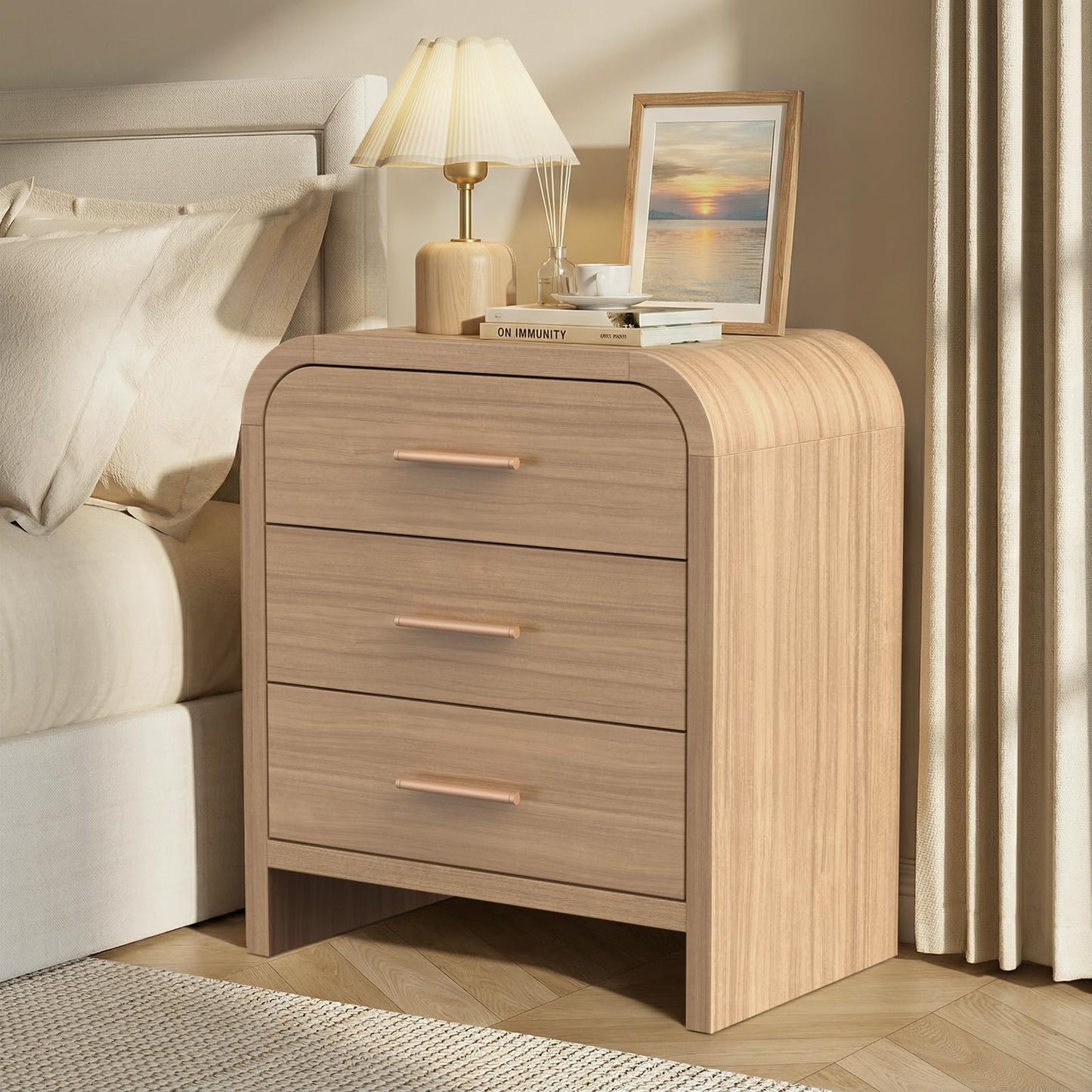 Curved 6 + 3 Drawer Set