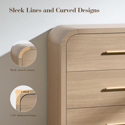Curved 6 + 3 Drawer Set