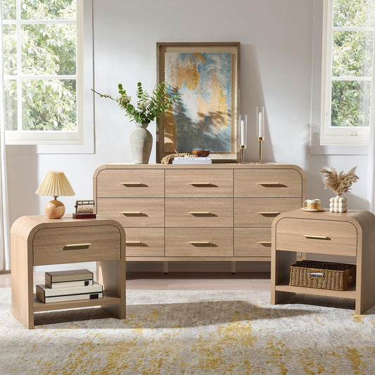 Curved 9 + 1 Drawer Set