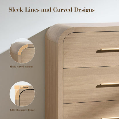 Curved 9 + 1 Drawer Set