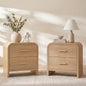 Curved 2-Drawer Nightstand
