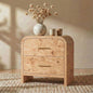 Curved 2-Drawer Nightstand