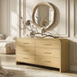 Curved 6-Drawer Dresser