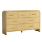 Curved 7-Drawer Dresser