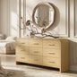 Curved 9-Drawer Dresser