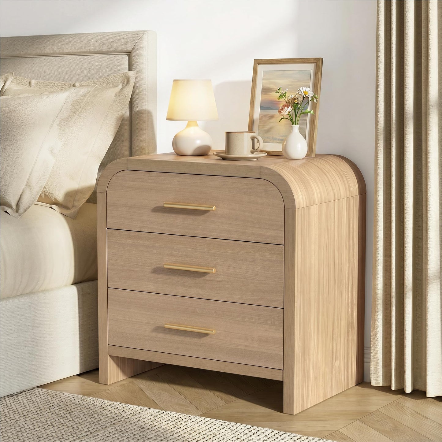 Curved 5 + 3 Drawer Set