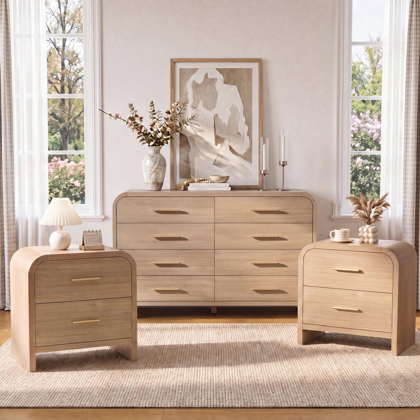 Curved 8 + 2 Drawer Set