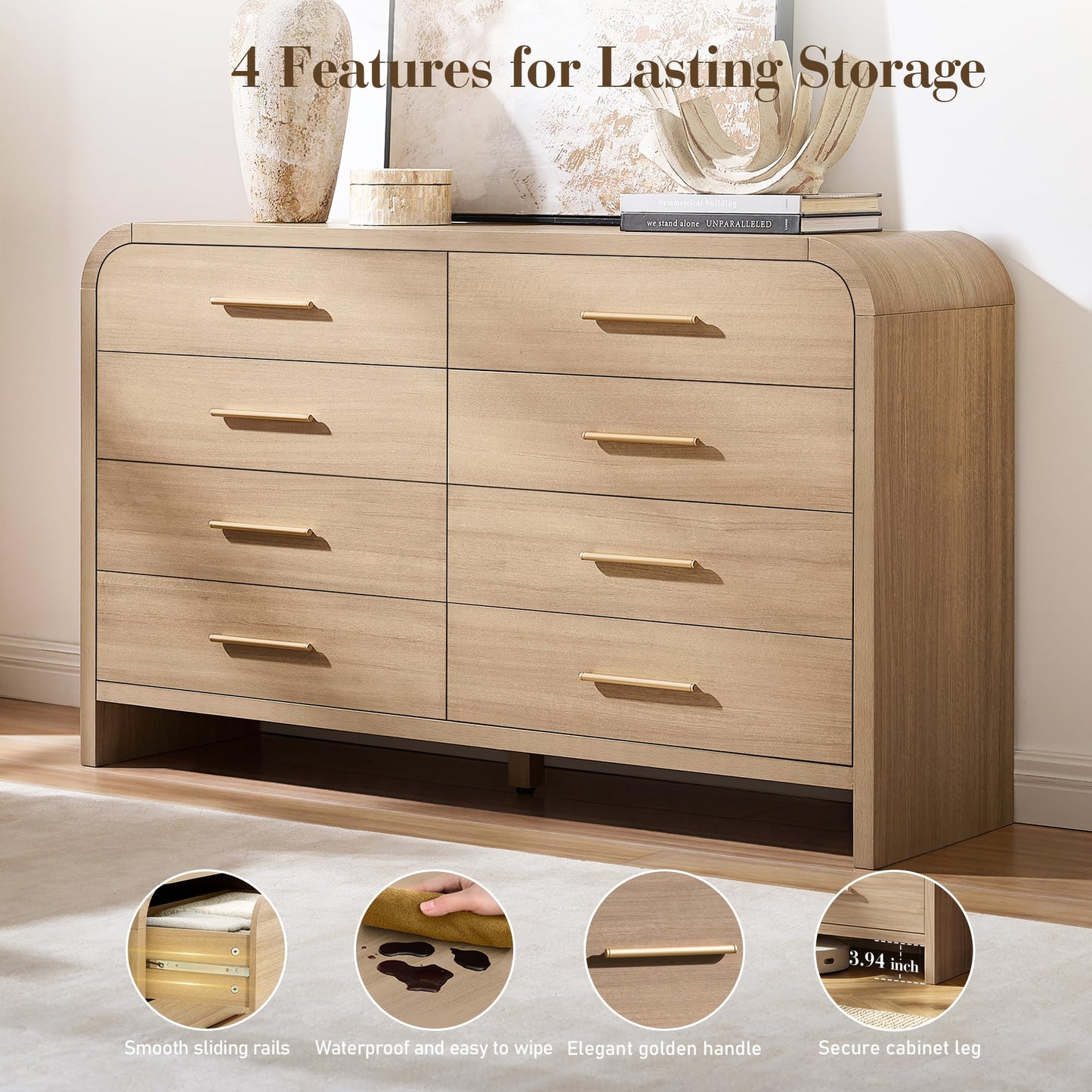 Curved 8 + 3 Drawer Set