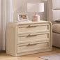 Woven 3-Drawers Nightstand-C