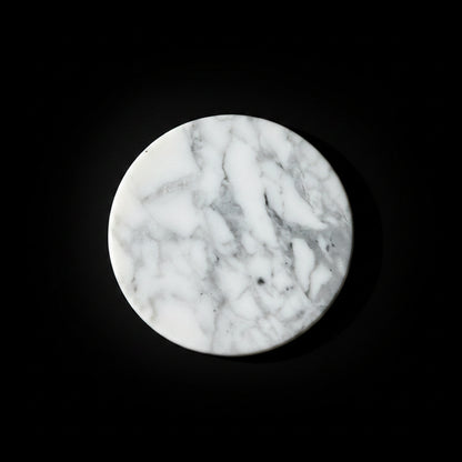 Natural Round Marble Coaster