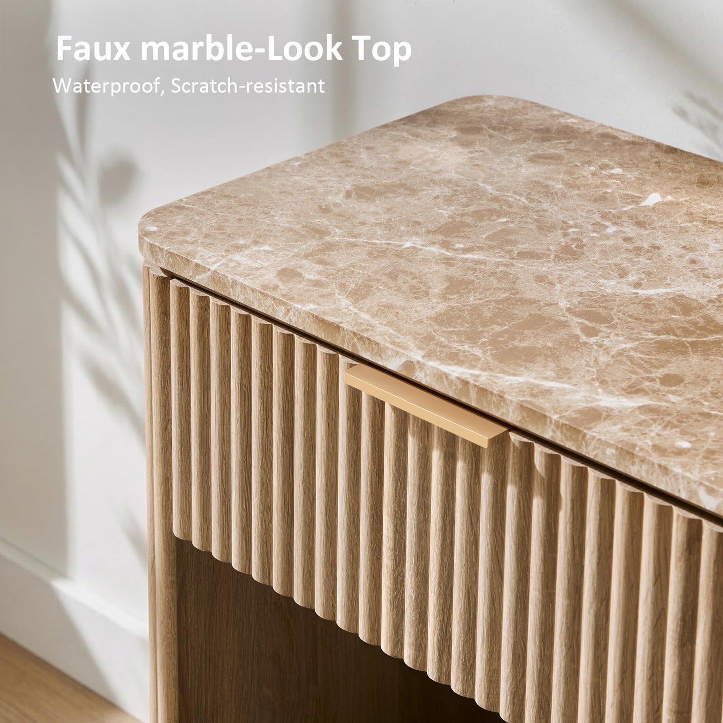 Ripple 1-Drawer Nightstand