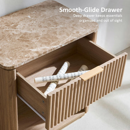 Ripple 1-Drawer Nightstand