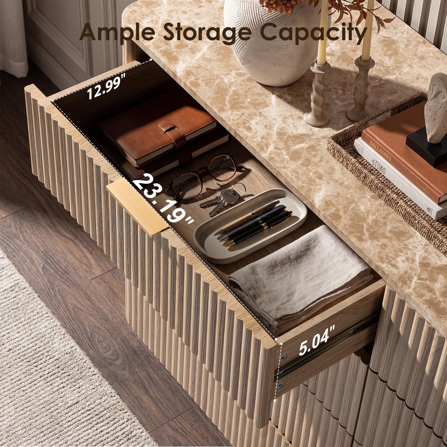 Ripple 8-Drawer Dresser