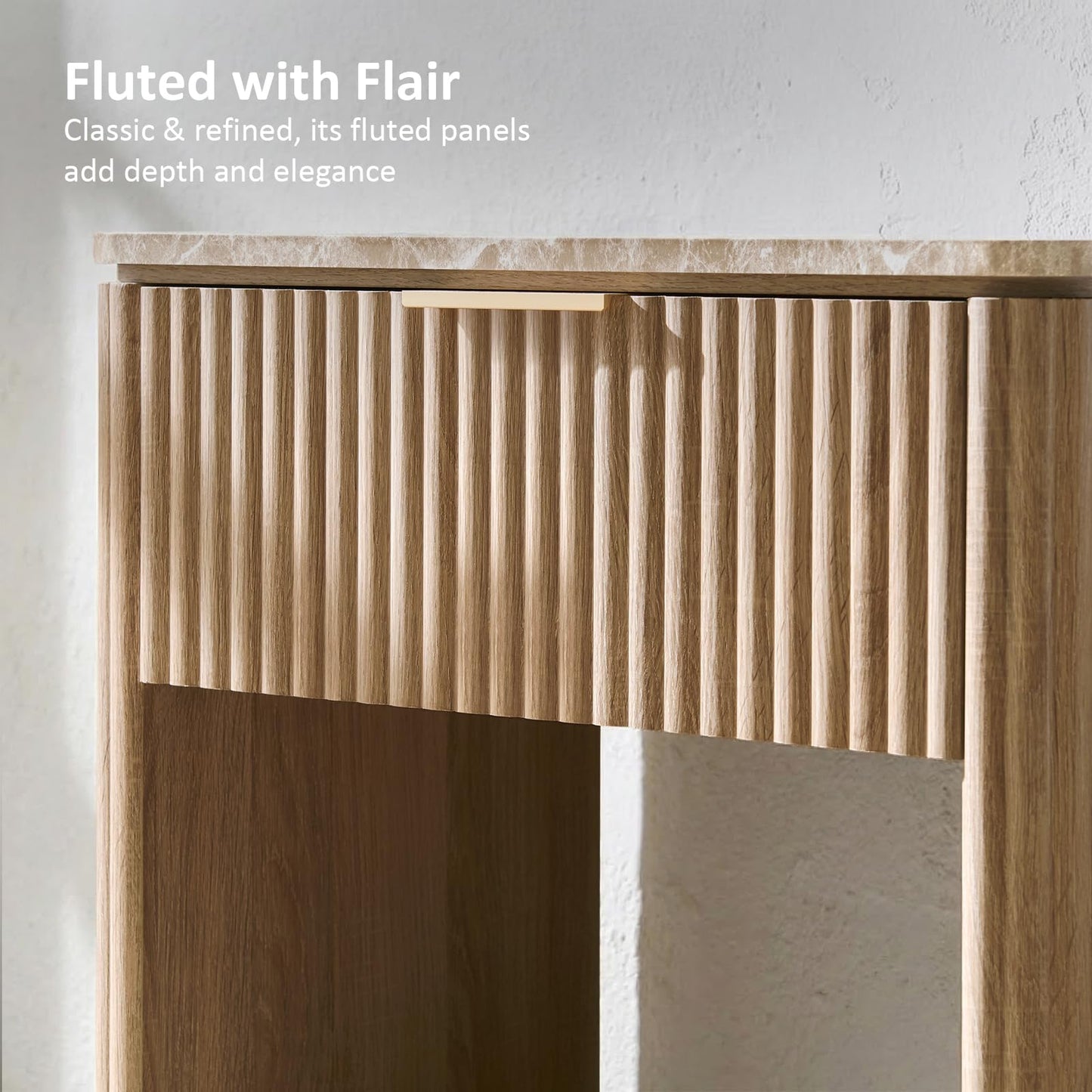Ripple 1-Drawer Nightstand