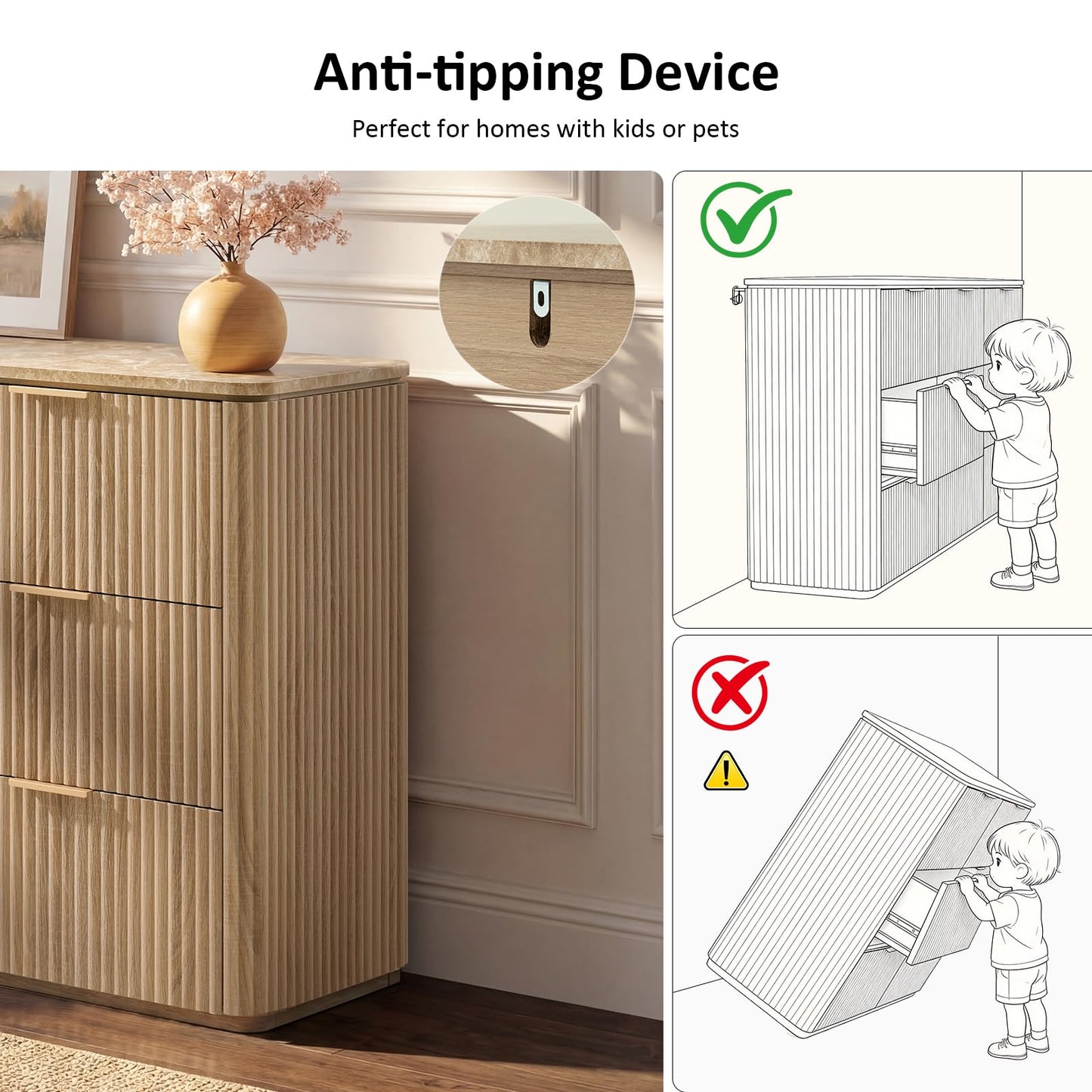 Ripple 9-Drawer Dresser