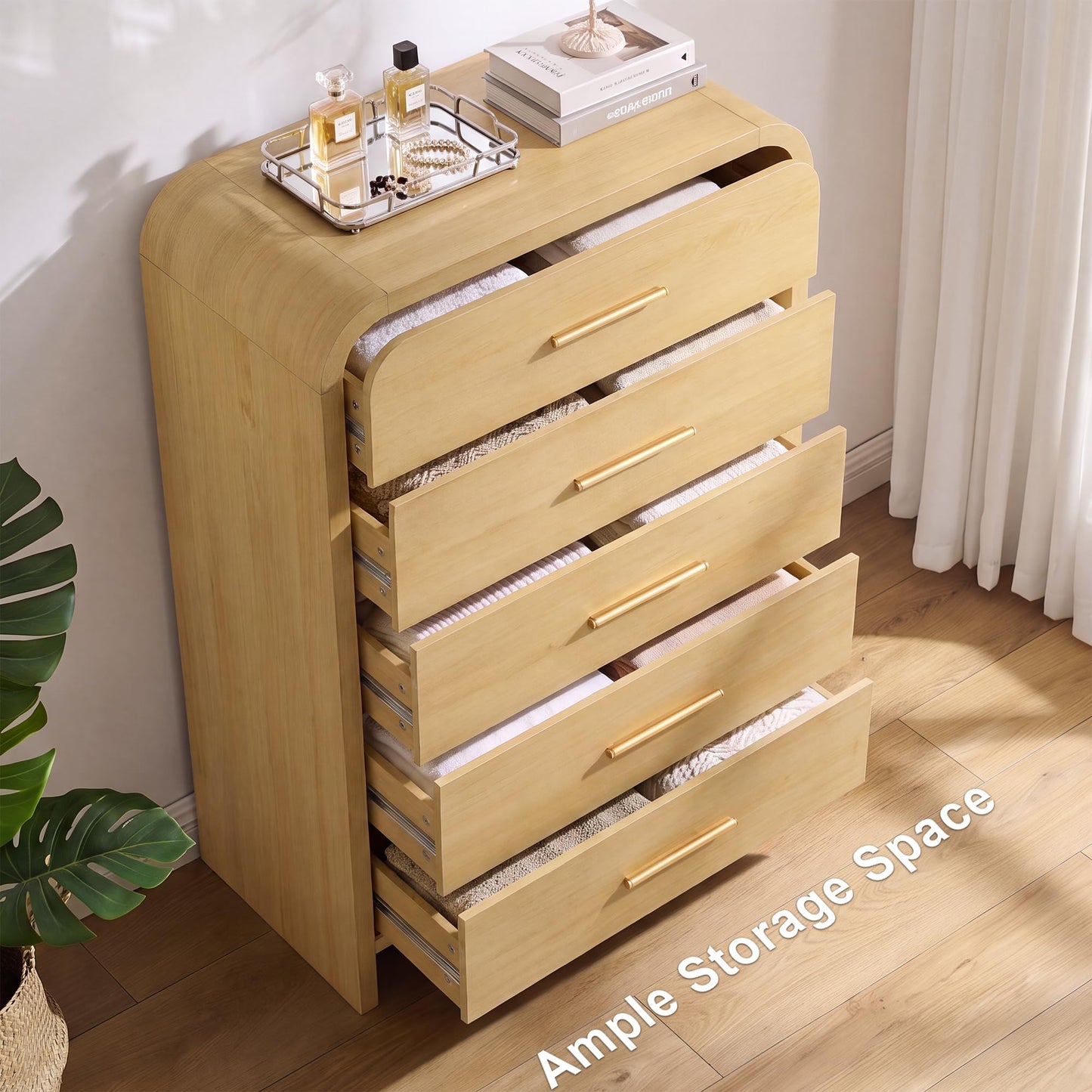 Curved 5 + 2 Drawer Set