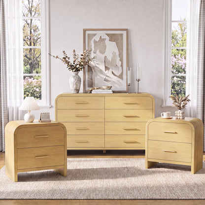 Curved 8 + 2 Drawer Set