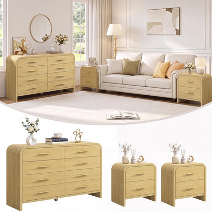 Curved 8 + 2 Drawer Set