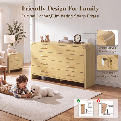 Curved 8 + 2 Drawer Set