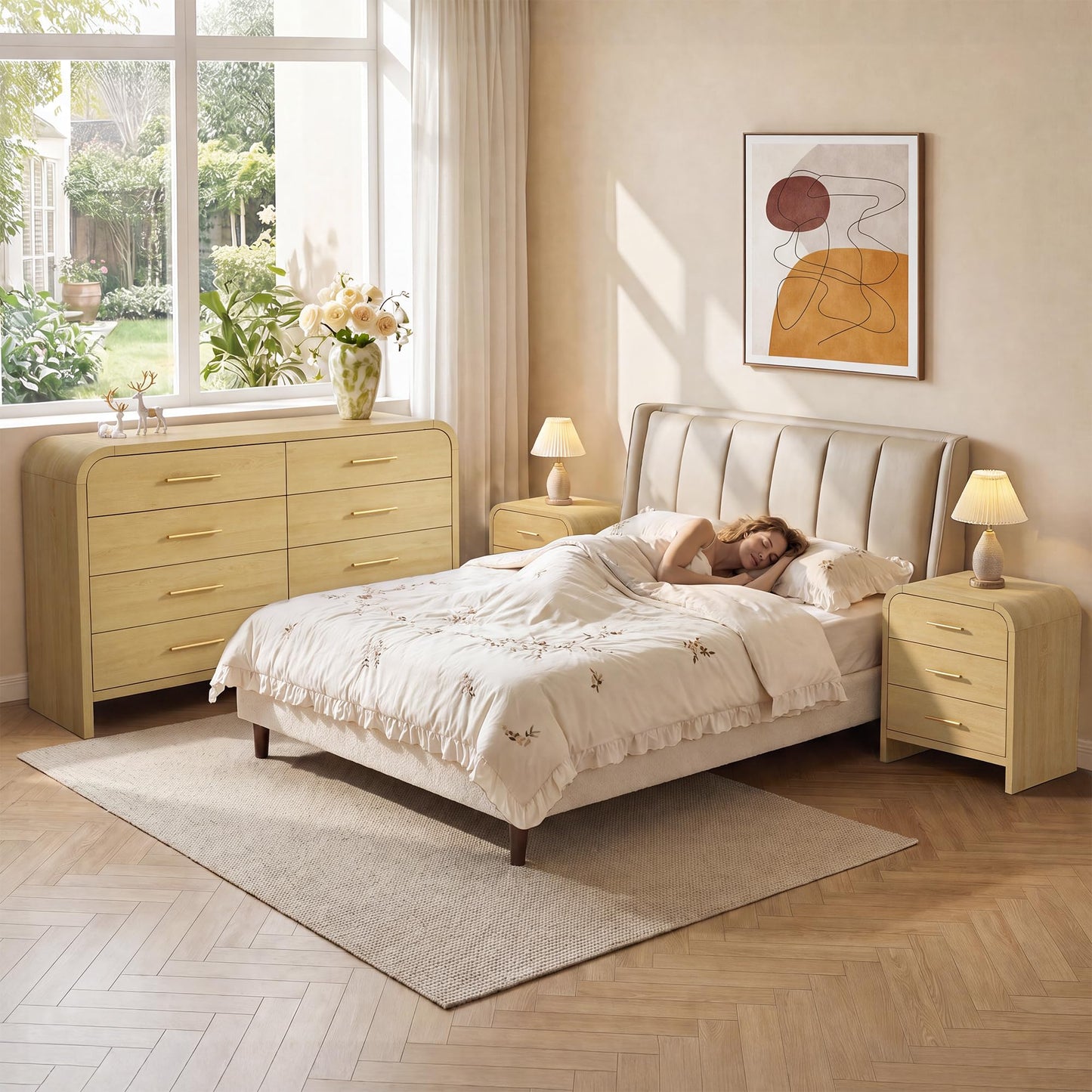 Curved 8 + 3 Drawer Set