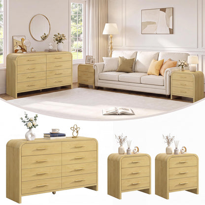 Curved 8 + 3 Drawer Set