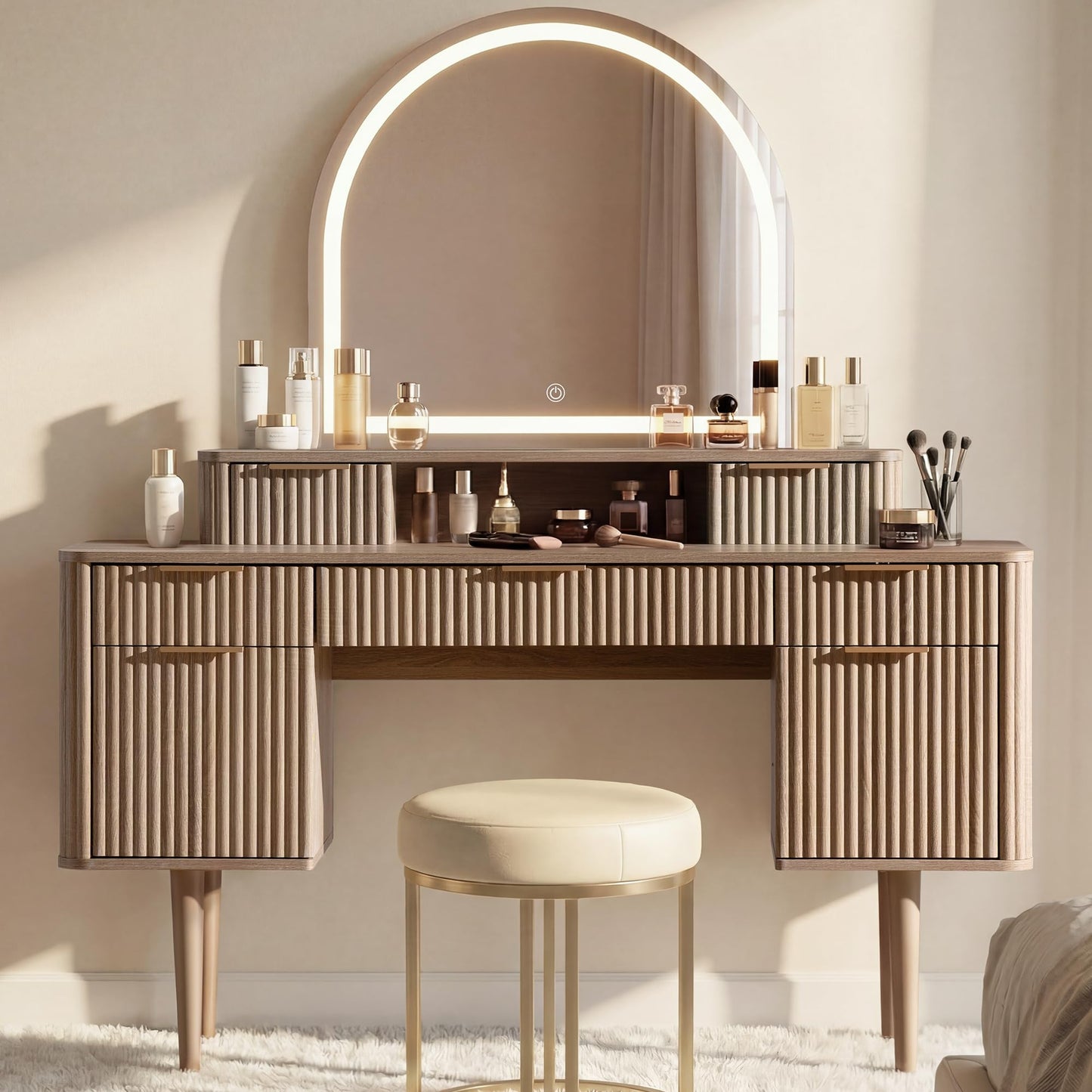 Ripple Vanity Desk M