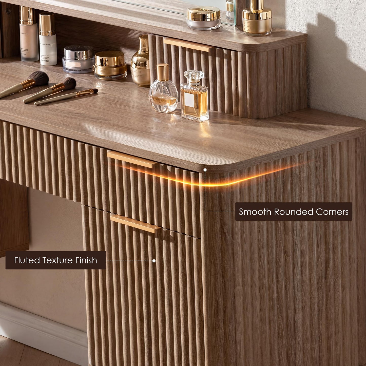 Ripple Vanity Desk M