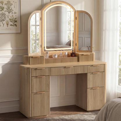 Ripple Vanity Desk L