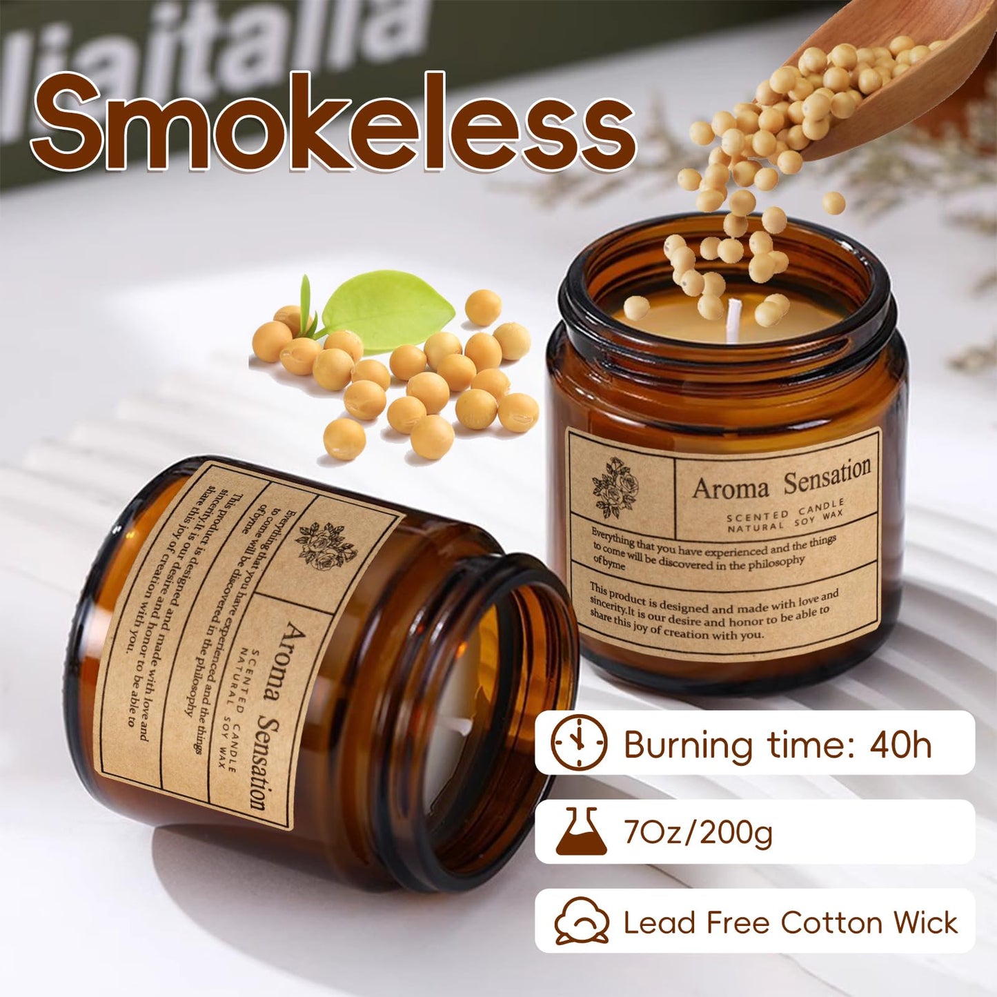 Scented candles