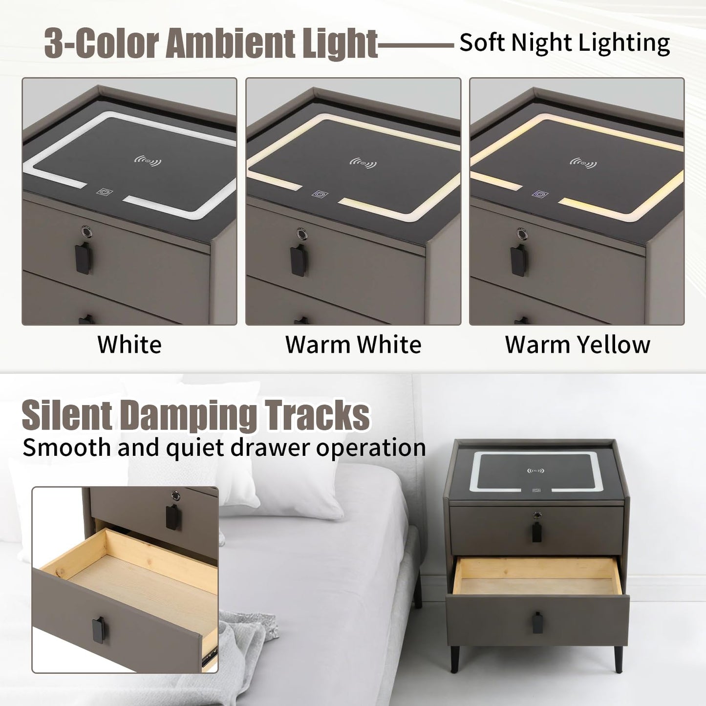 Modern Smart Nightstand