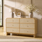 Woven 6-Drawer Dresser B