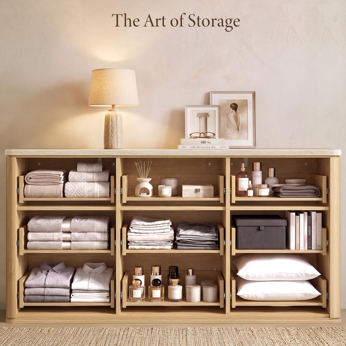 Woven 9-Drawer Dresser