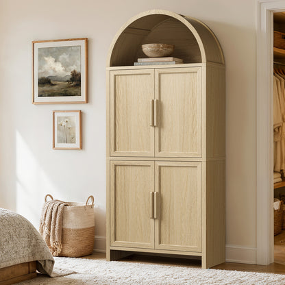 Woven Tall Cabinet