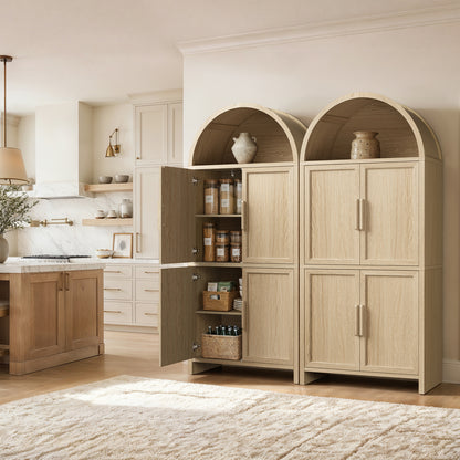 Woven Tall Cabinet
