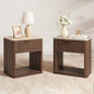 Woven 1-Drawer Nightstand
