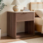 Woven 1-Drawer Nightstand