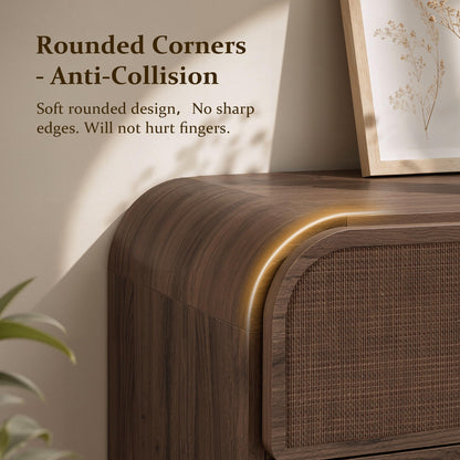 Woven 6-Drawer Dresser B
