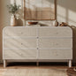 Woven 6-Drawer Dresser B