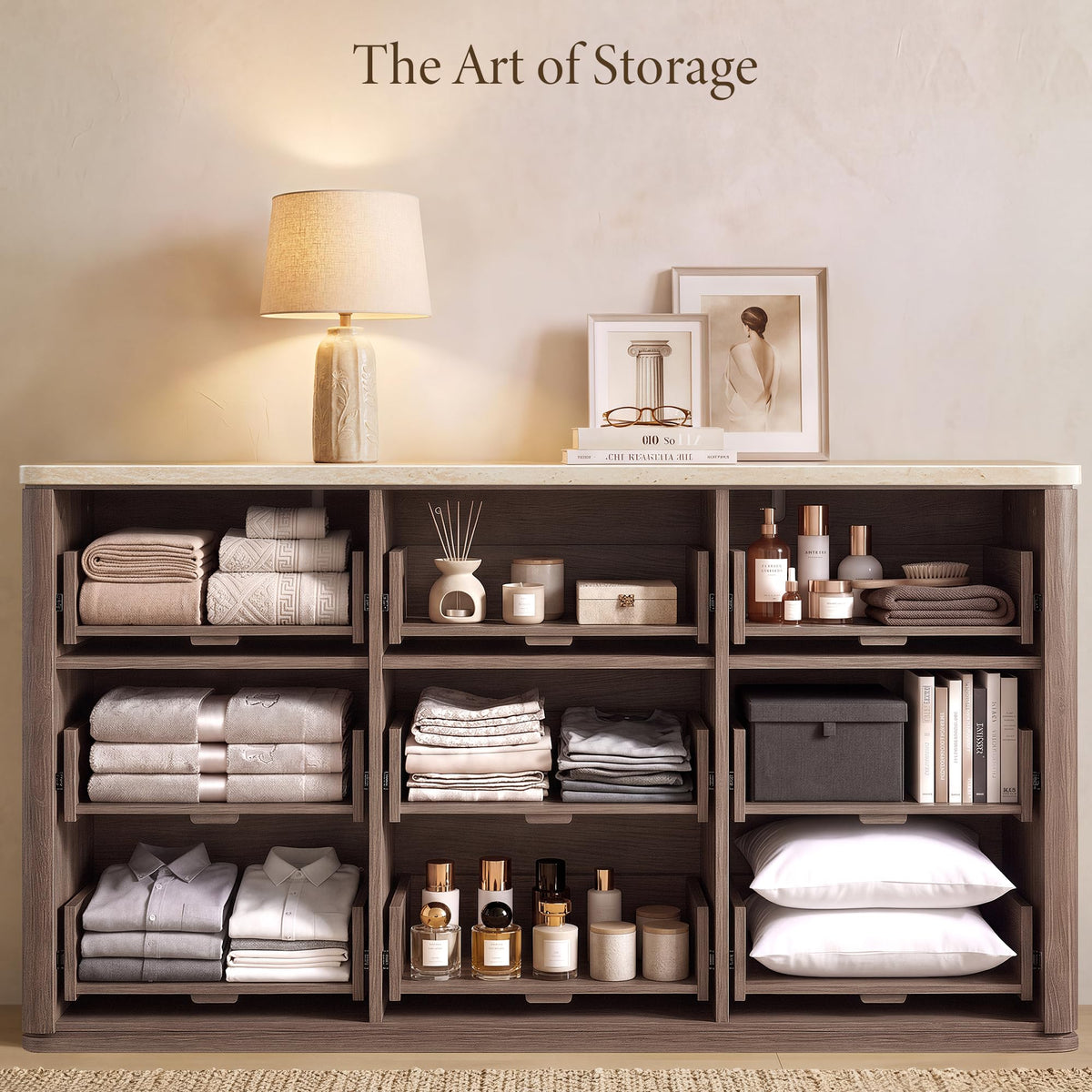 Woven 9-Drawer Dresser