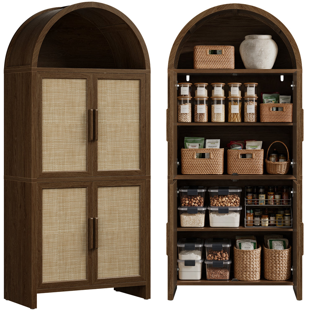 Woven Tall Cabinet