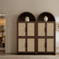Woven Tall Cabinet