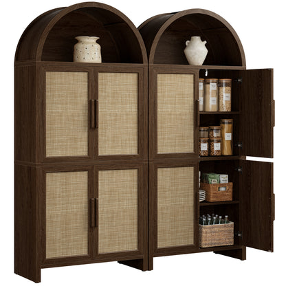 Woven Tall Cabinet