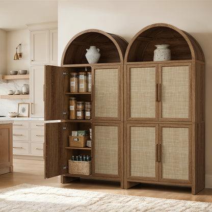 Woven Tall Cabinet