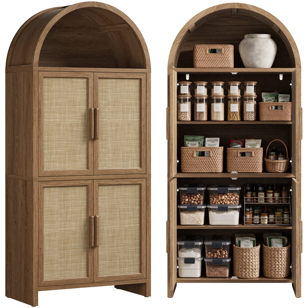 Woven Tall Cabinet
