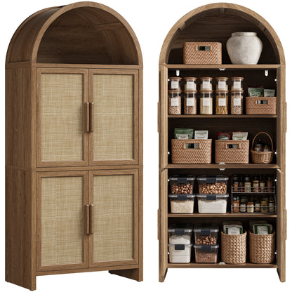 Woven Tall Cabinet
