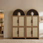 Woven Tall Cabinet