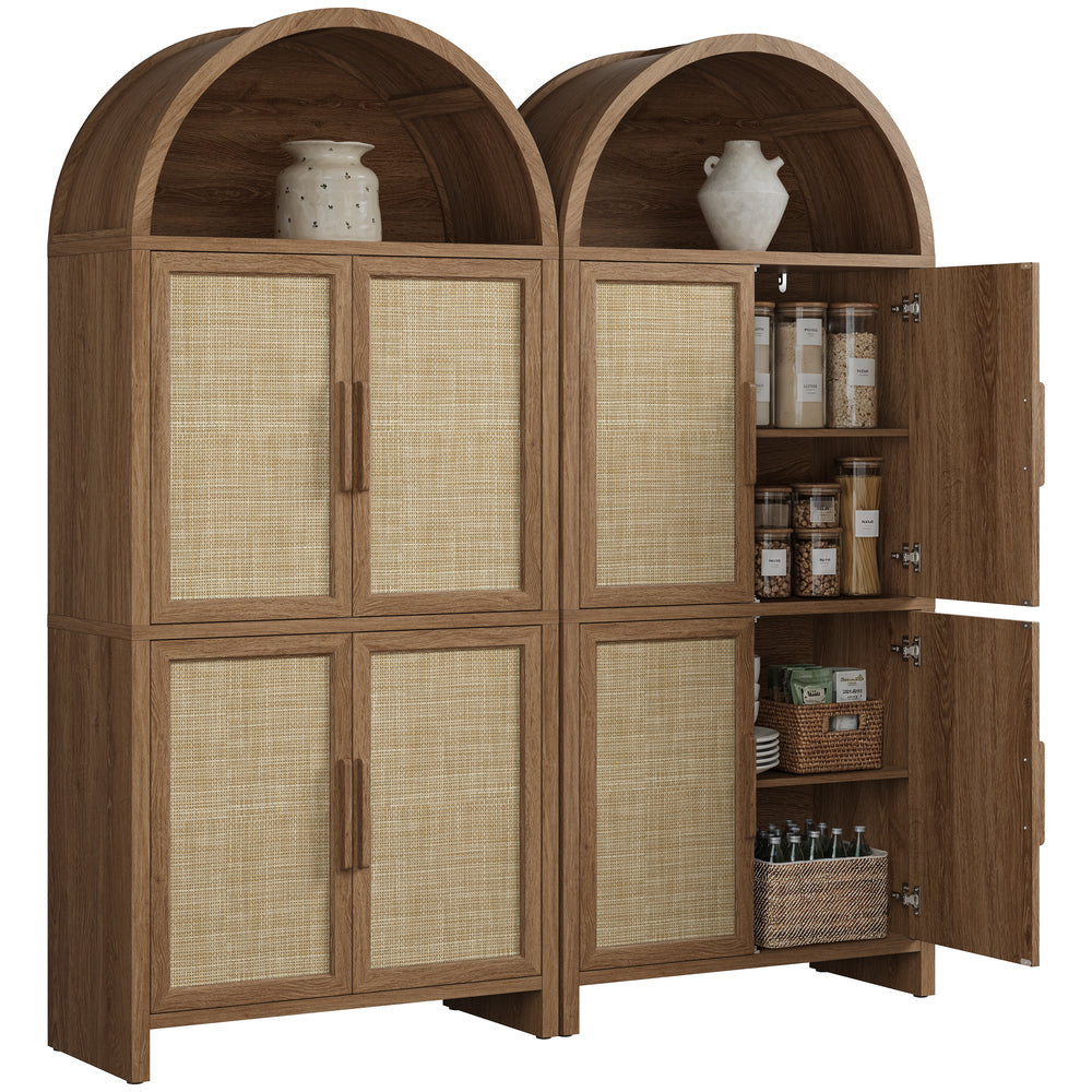 Woven Tall Cabinet