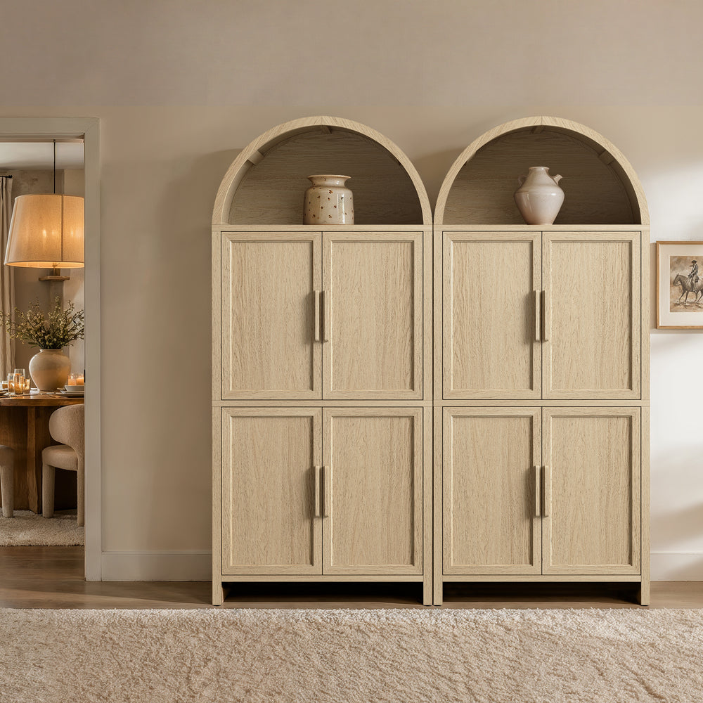 Woven Tall Cabinet